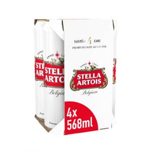 Stella Artois Cans