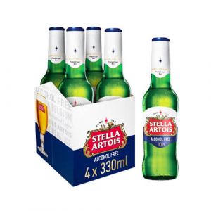 Stella Artois Lager (Alcohol Free) Bottles