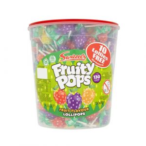 Swizzels Fruity Pops Fruit Flavour Lollipops