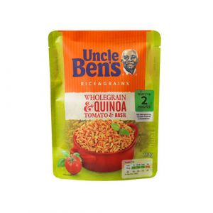 Uncle Ben's Wholegrain & Quinoa Tomato & Basil Rice