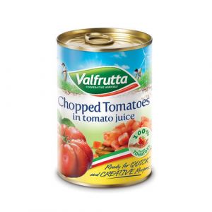 Valfrutta Chopped Tomatoes in Tomato Juice