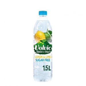 Volvic Touch of Fruit Lemon & Lime Natural Mineral Water (Sugar Free)