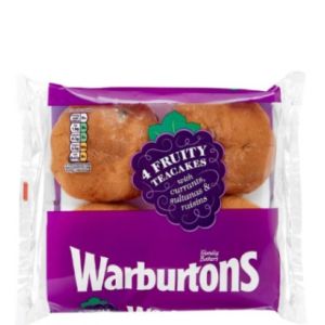 Warburtons Fruity Teacakes