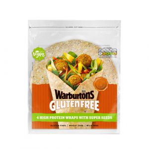 Warburtons High Protein Seeded Wraps (Gluten Wraps)