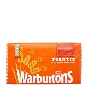 Warburtons White Toastie Sliced Bread (800g)