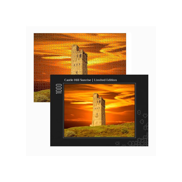 Castle Hill Sunrise 1000 Pieces Landscape Jigsaw Puzzle