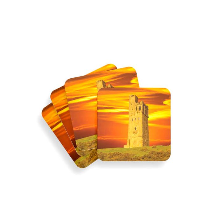 Castle Hill Sunrise Coaster Set