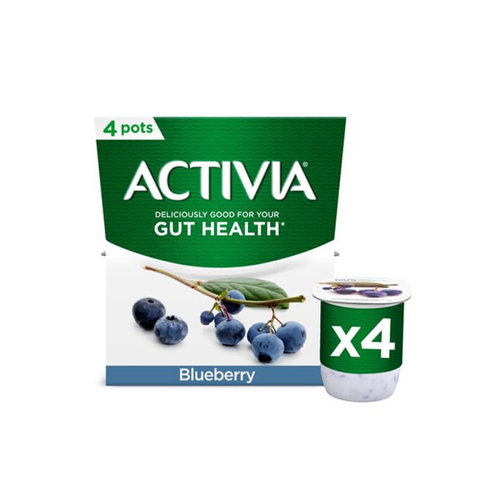 Activia Blueberry Yogurts