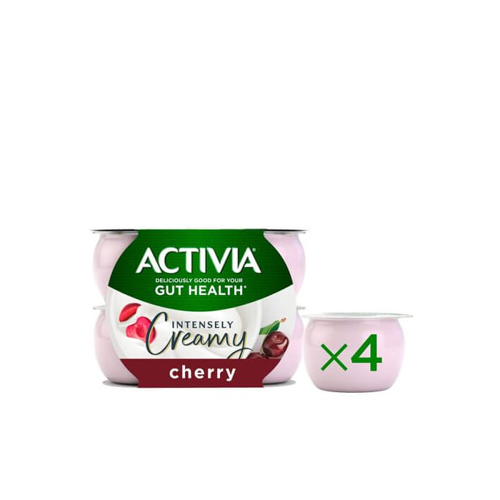 Activia Intensely Creamy Cherry Yogurts