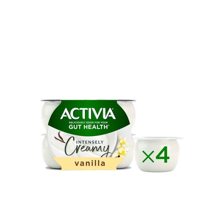 Activia Intensely Creamy Vanilla Yogurts