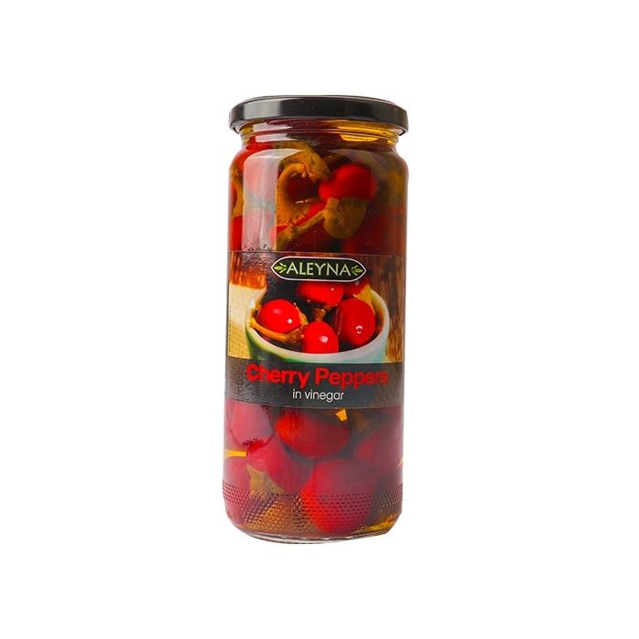 Aleyna Mediterranean Cherry Peppers In Vinegar