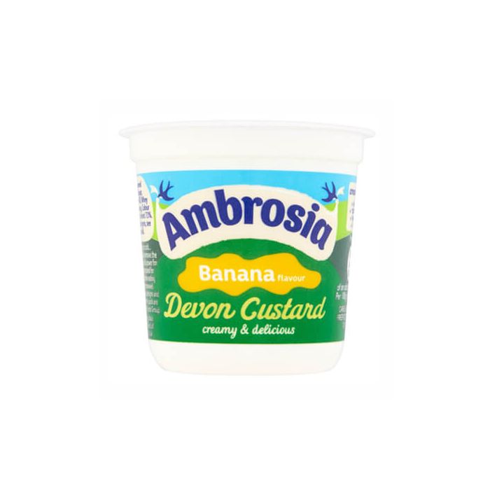 Ambrosia Banana Flavour Devon Custard