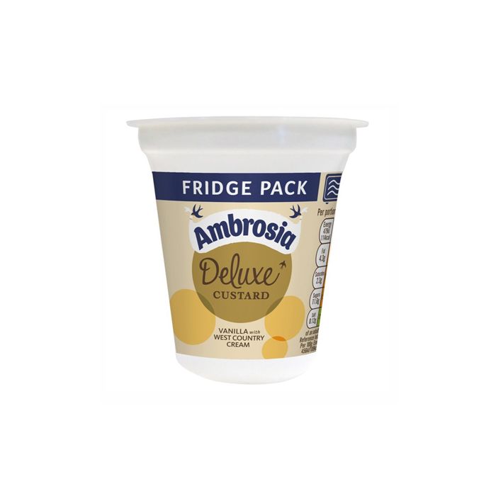 Ambrosia Deluxe Custard Vanilla with West Country Cream (Fridge Pack)