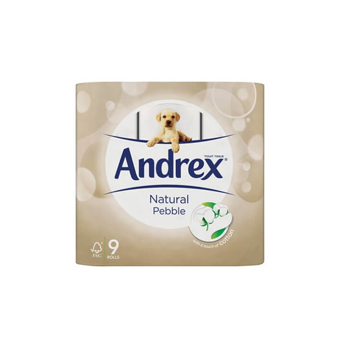 Andrex Natural Pebble Toilet Roll