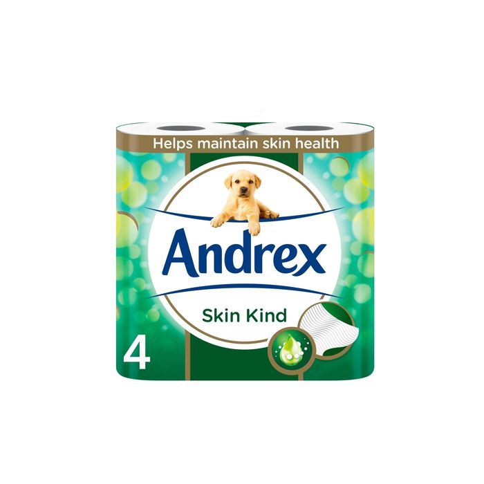 Andrex  Skin Kind Toilet Tissue with Aloe Vera & Vitamin E