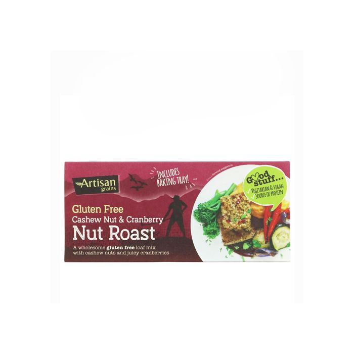 Artisan Grains Cashew Nut and Cranberry Nut Roast