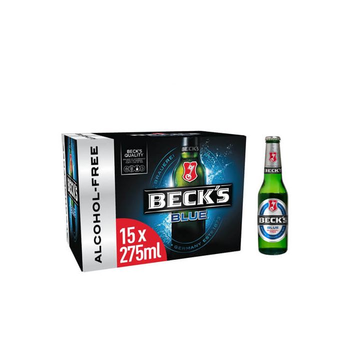 Beck's Blue Lager (Alcohol Free) Bottles