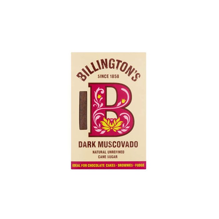 Billington's Dark Muscovado Natural Unrefined Cane Sugar