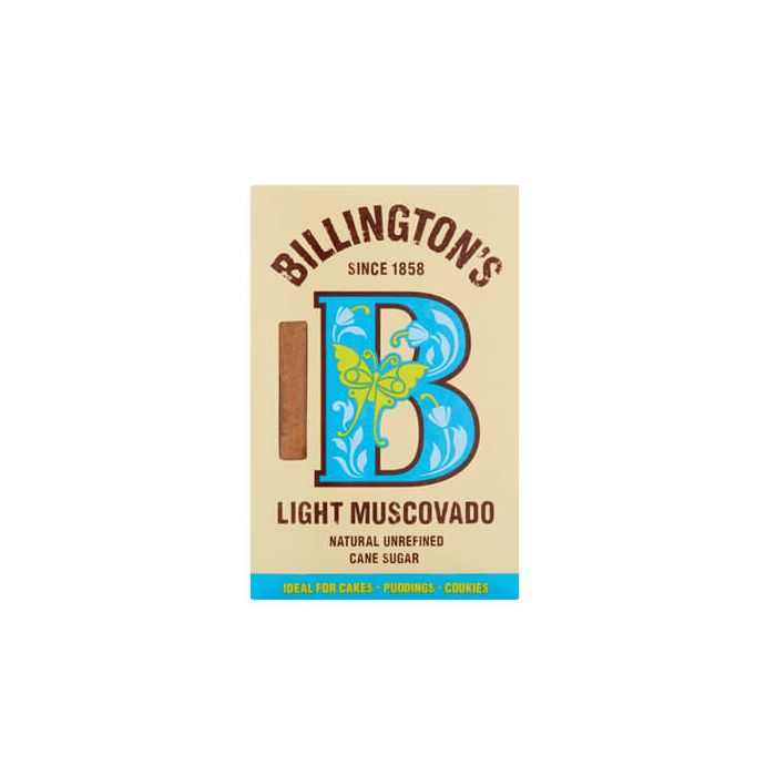 Billington's Light Muscovado Natural Unrefined Cane