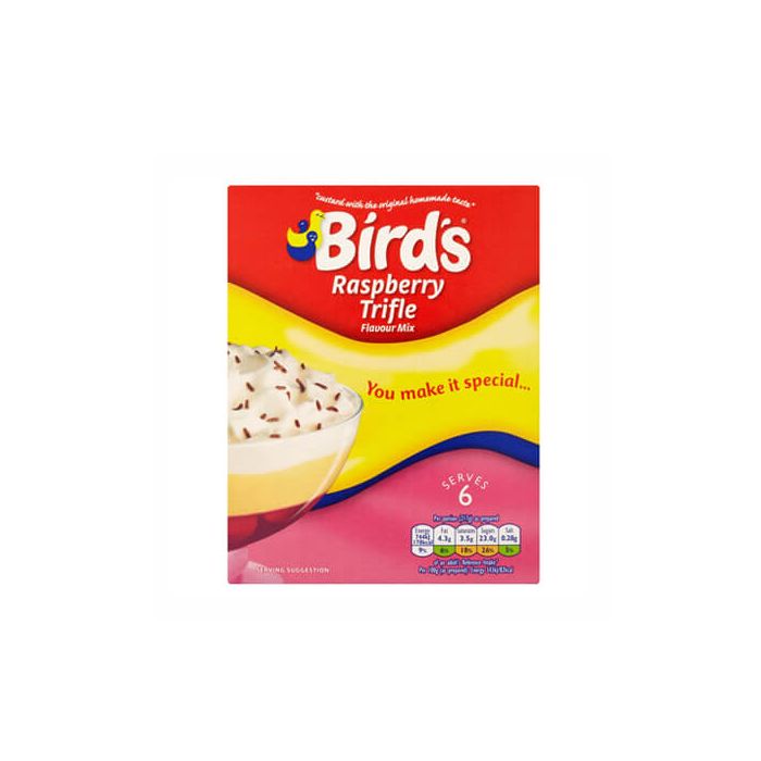 Bird's Raspberry Triffle Flour Mix