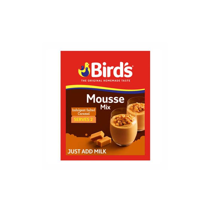 Bird's Salted Caramel Mousse