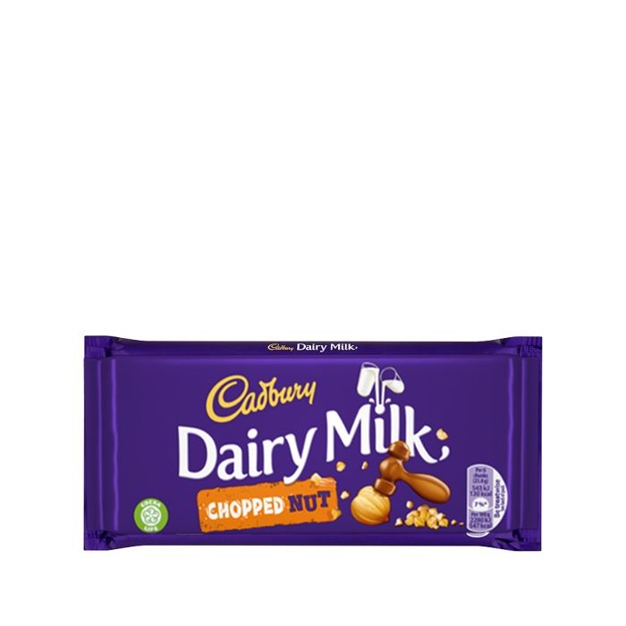 Cadbury Chopped Nut Milk Chocolate Bar