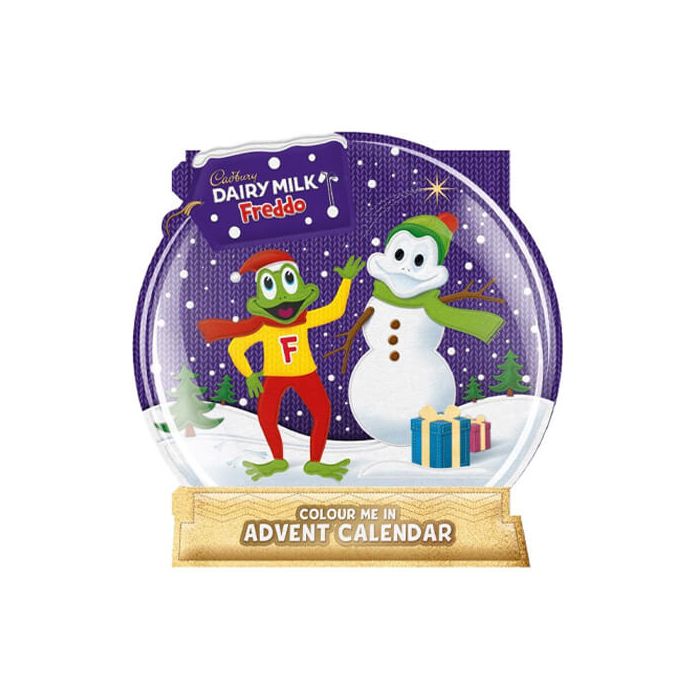 Cadbury Dairy Milk 2D Milk Chocolate Freddo Advent Calendar