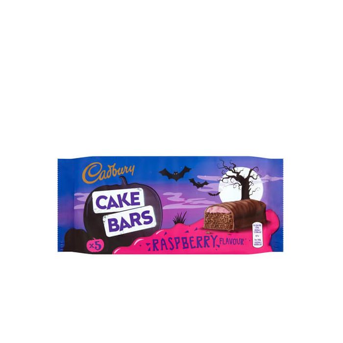 Cadbury Holloween Raspberry Cake Bars