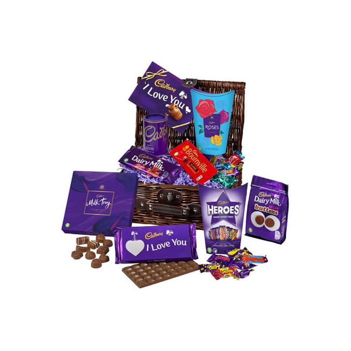 Cadbury Valentine's Chocolate Basket