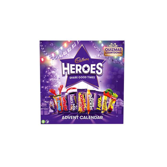 Cadbury Heroes Quizmas Countdown Advent Calendar