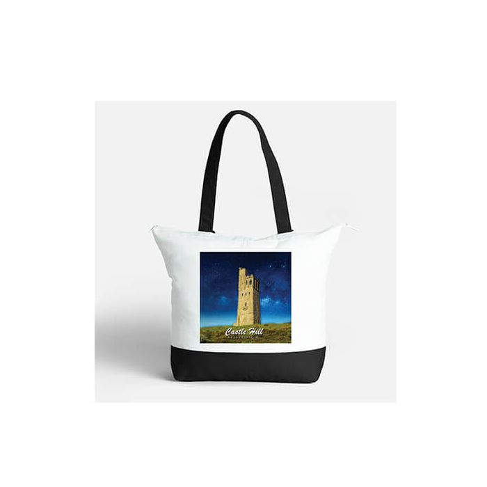 Castle Hill Night Sky Zipped Cotton Bag