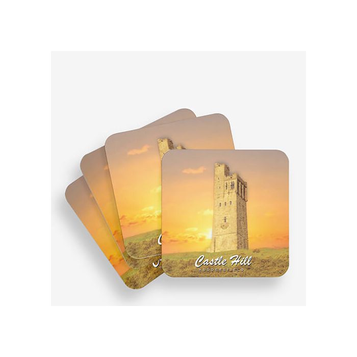 Castle Hill Sunrise Coasters Set (4 Pack)