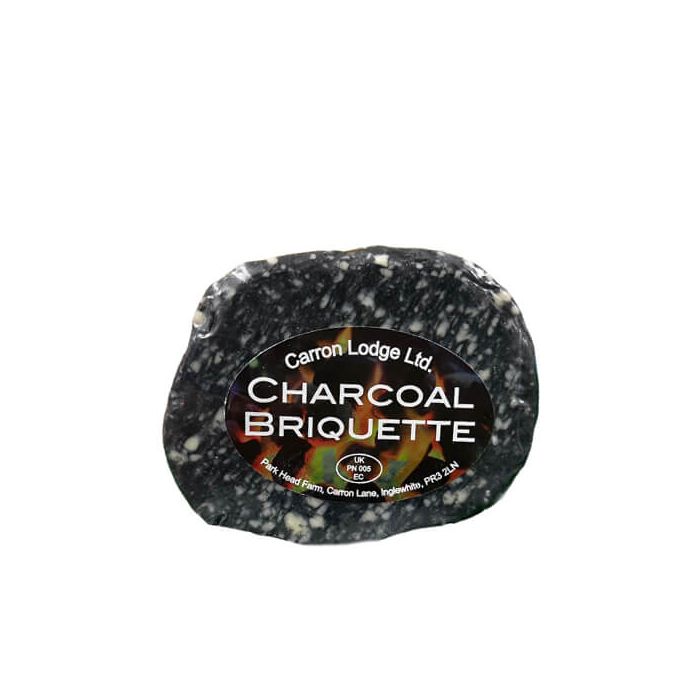 Charcoal Briquette Creamy Mature Cheddar