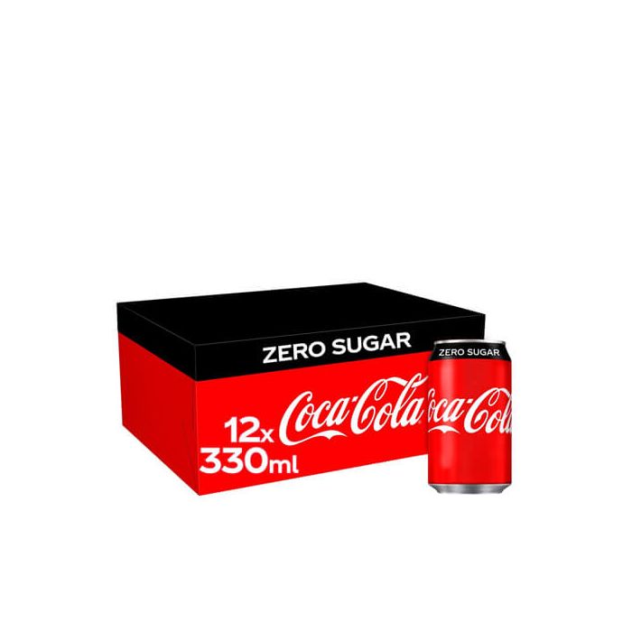 Coca Cola Coke Zero Cans (Sugar Free)