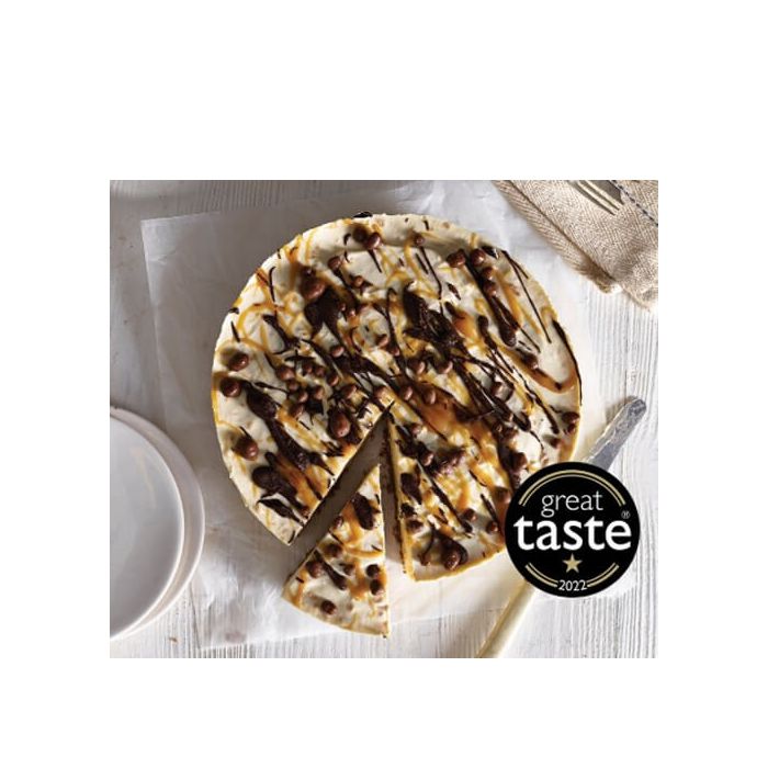 Salted Caramel, Chocolate & Honeycomb Cheesecake (Serves 10-12) (1275g)