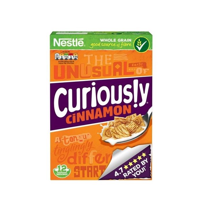 Nestle Curiously Cinnamon Cereal