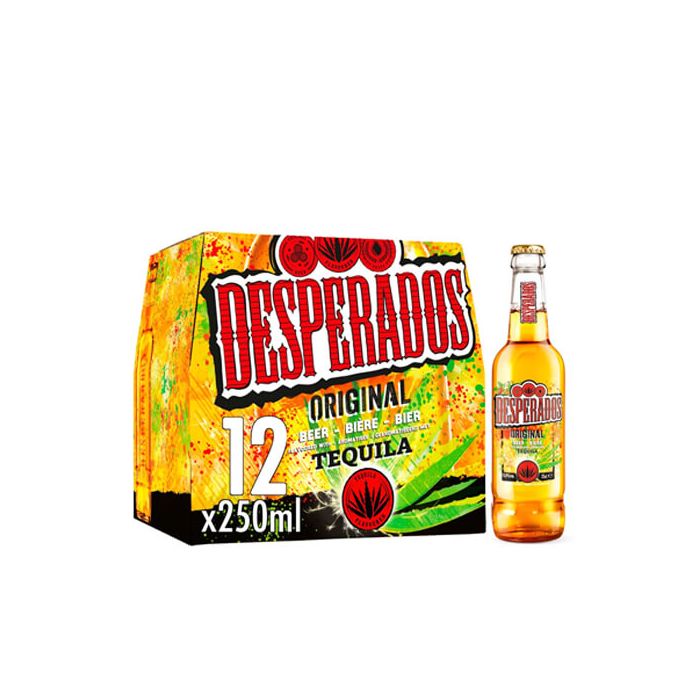 Desperados Tequila Lager Bottles