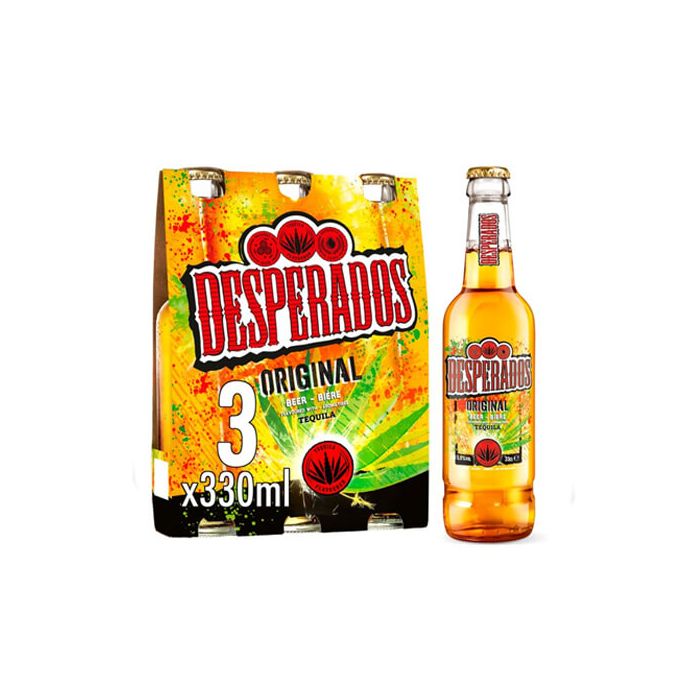 Desperados Tequila Lager Bottles