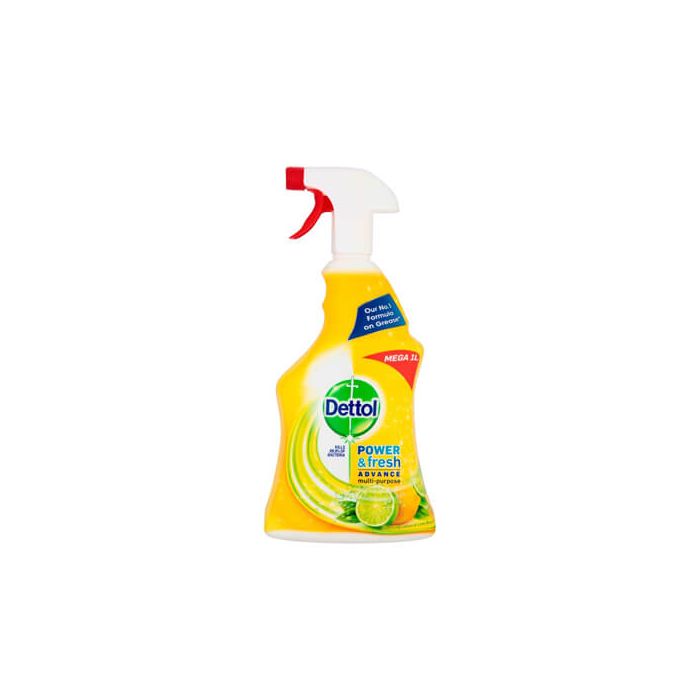 Dettol Power & Fresh Multi Purpose Lemon & Lime Cleaning Spray