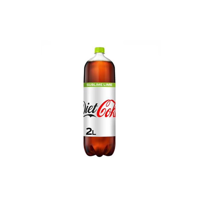 Diet Coke Sublime Lime Bottle