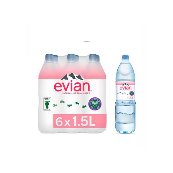 Evian Natural Mineral Water