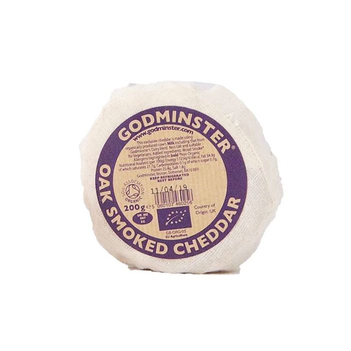 Godminster Oak Smoked Organic Cheddar