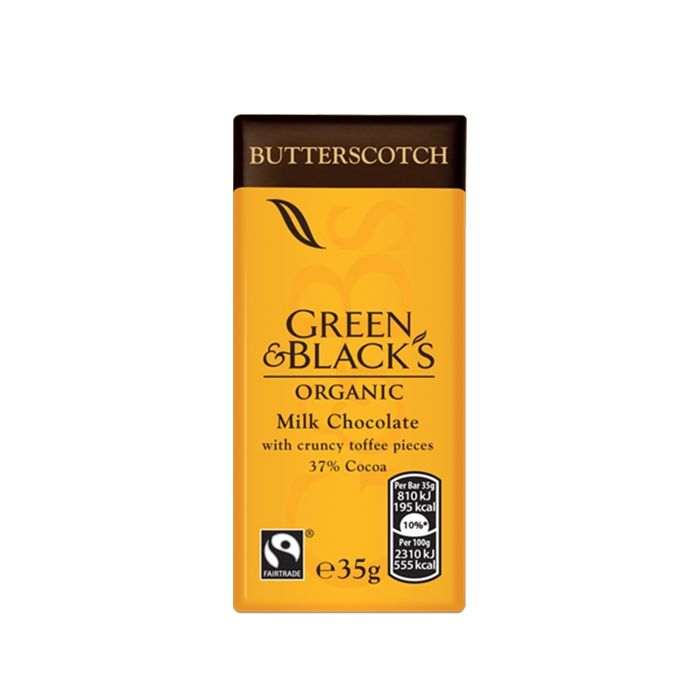 Green & Black's Organic Butterscotch Milk Chocolate Bar