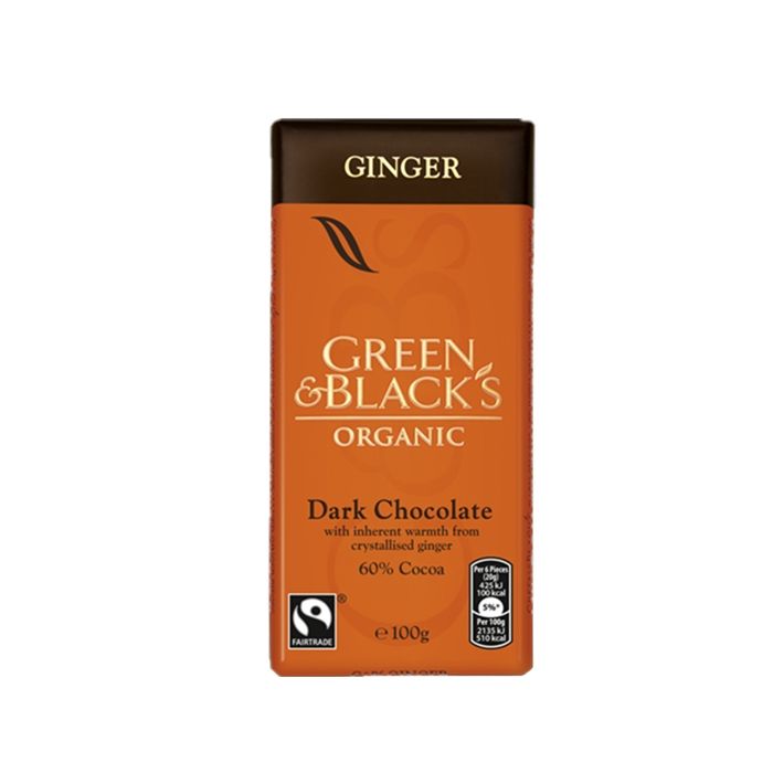 Green & Black's Organic Ginger Dark Chocolate