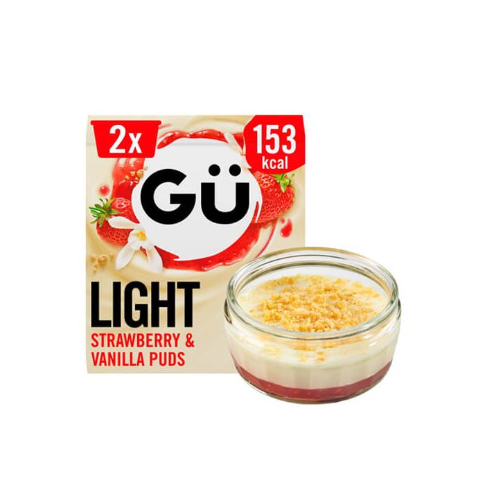 Gu Light Strawberry Desserts