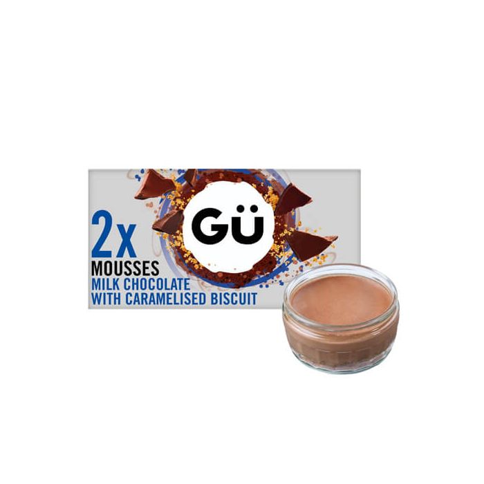 Gu Milk Chocolate Mousse with Biscuit