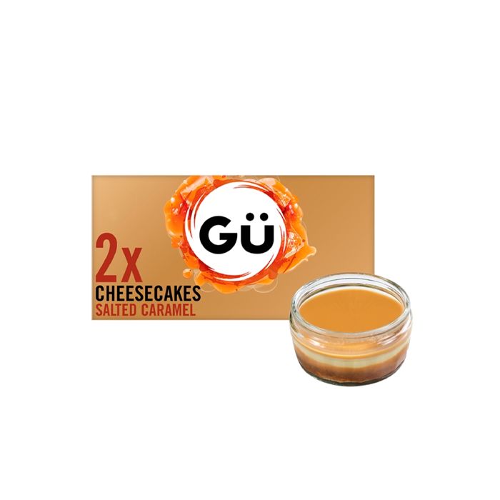 Gu Salted Caramel Cheesecakes