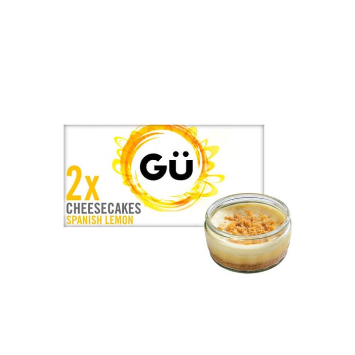 Gu Zesty Lemon Cheesecakes