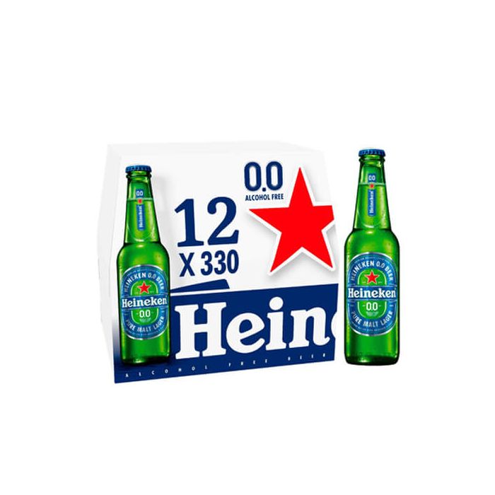 Heineken Lager (Alcohol Free) Bottles