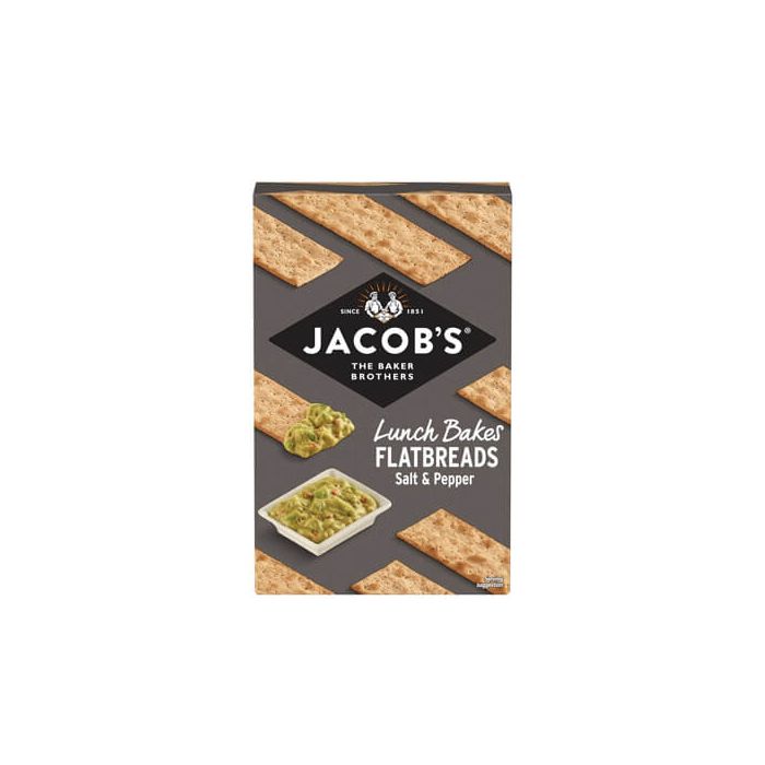 Jacobs Salt & Cracked Black Pepper Flatbreads